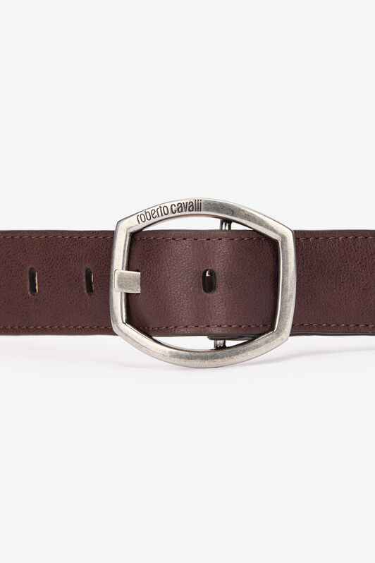 RC Belt with Decorations and Logo Buckle Brown VRC006-AM193