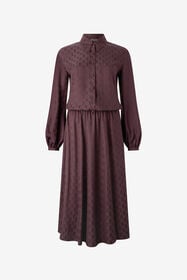 ${brand} Shirt Dress With Mirror Snake Monogram ${colorDescription} ${masterID}