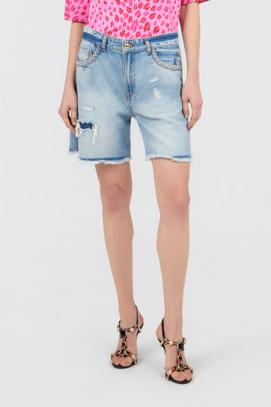 JC Bermuda En Denim Bleu INDIGO WFT181-WF558