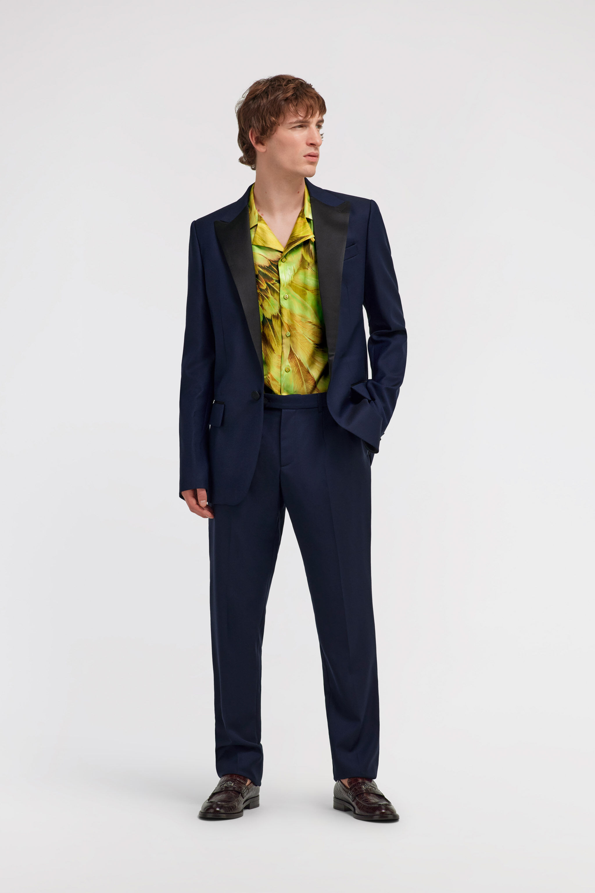 RC Tailored pants Dark blue SMT221-VW003