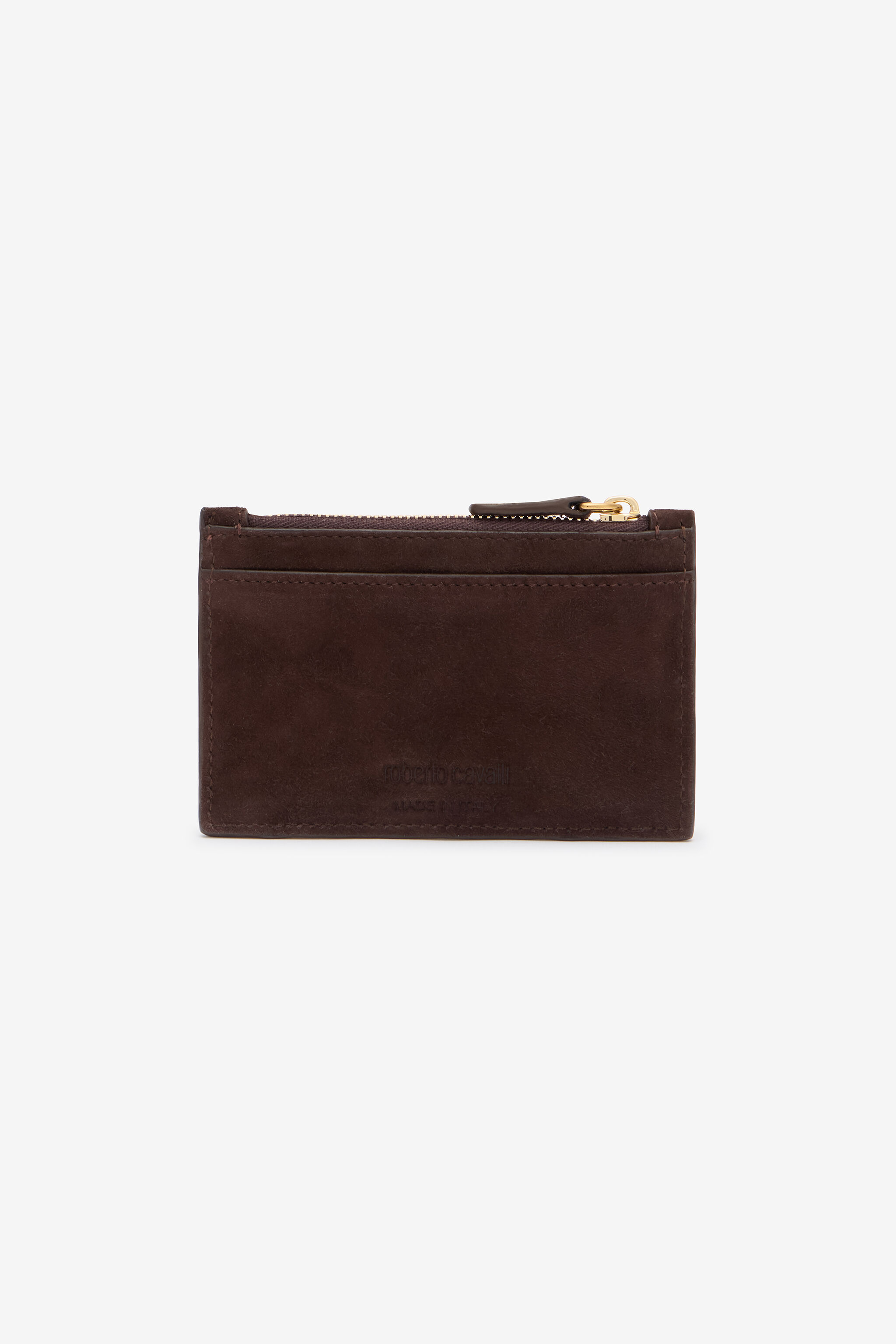 RC Suede Leather Coin Purse Brown VKA003-PC002