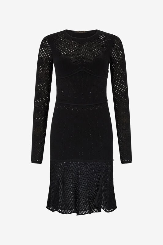 RC Black Mini Dress NERO 191101 TKM102-MI009