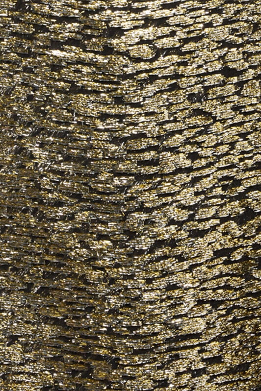 RC Asymmetric Gold Lamé Dress LIGHT GOLD WKT199-FT060