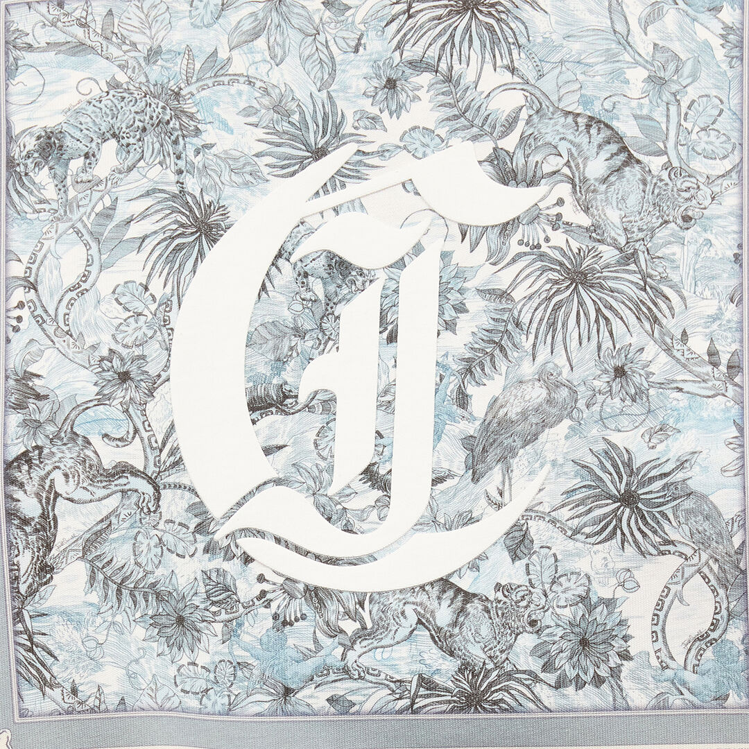 JC T-Shirt With Graphic And JC Monogram White UFT113-UF167