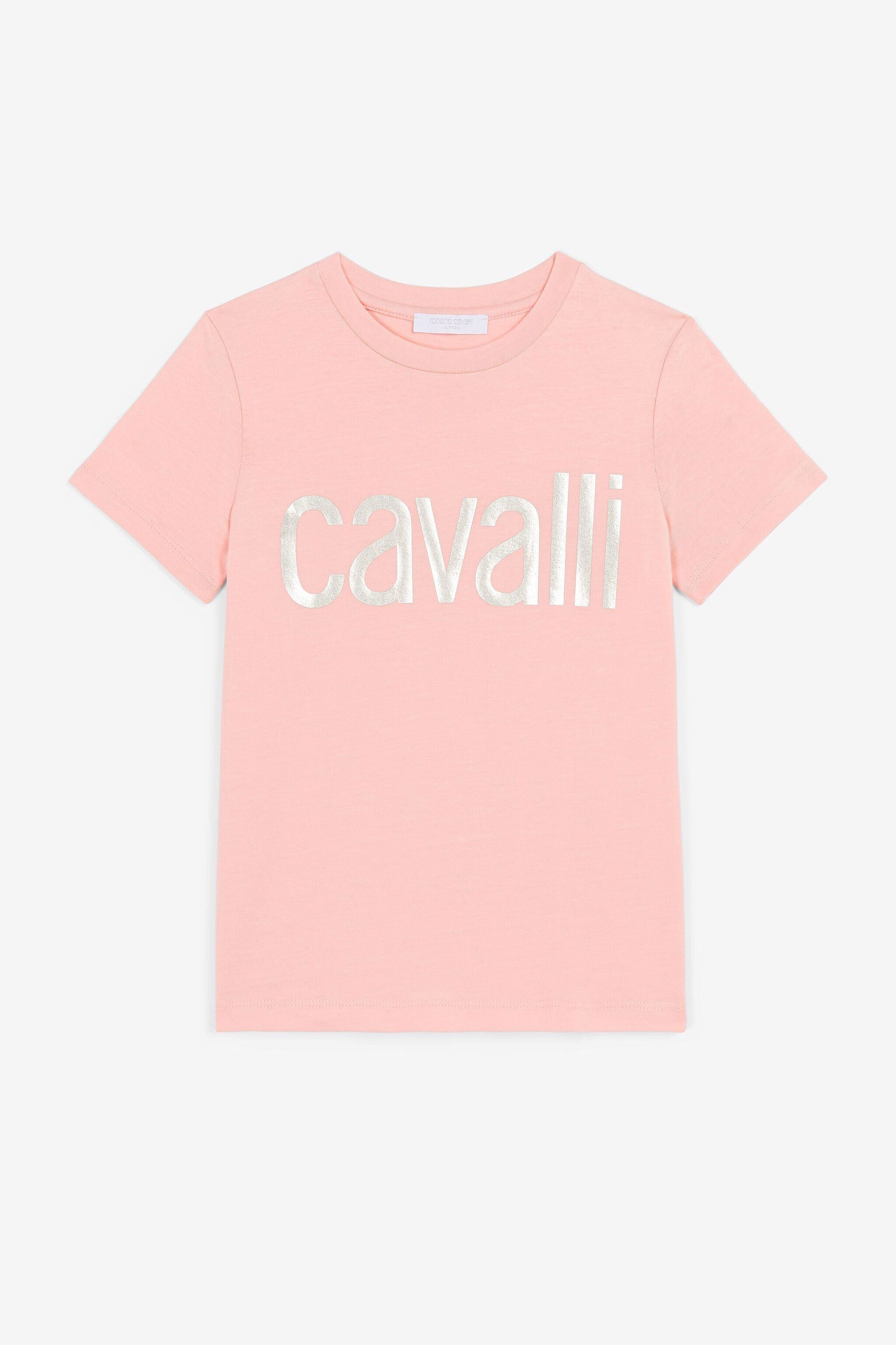 JU Logo-Print T-Shirt Pink OJT650-ISA2J