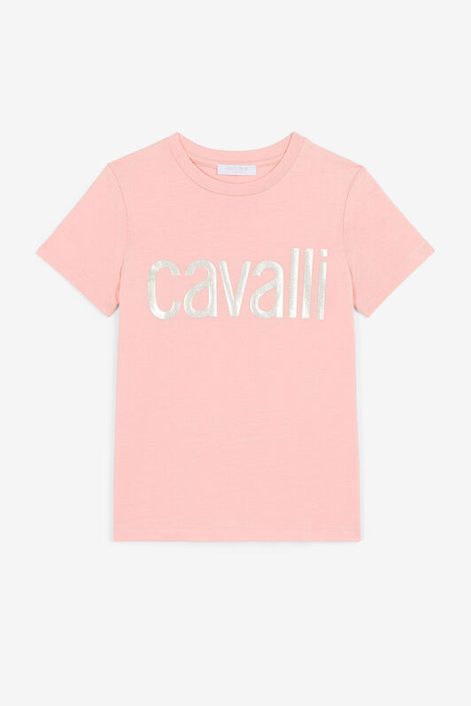 JU Logo-Print T-Shirt JU Logo-Print T-Shirt Pink OJT650-ISA2J