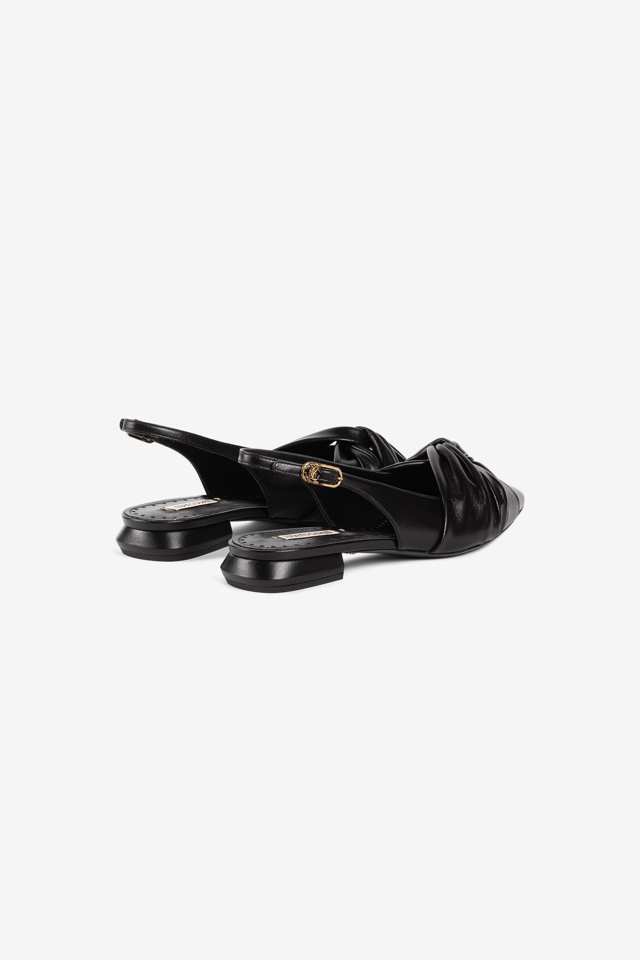 RC Slingback Le Pettegole Nero QWS010-PN003