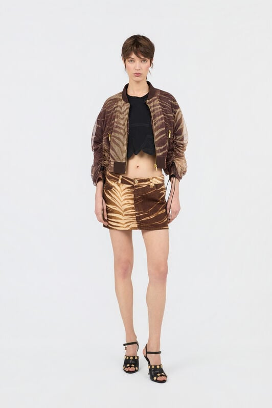 JC Natural Barb  Mini Skirt SABBIA WFT186-WF563