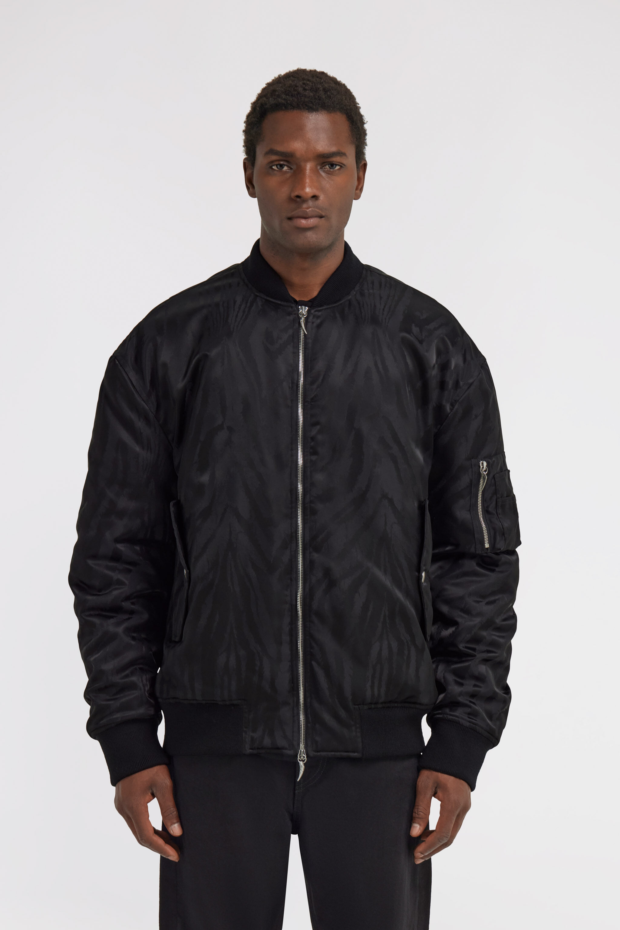 RC Bomberjacke Schwarz TRT463-SB201