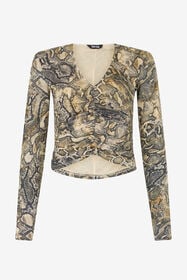 ${brand} Oberteil Mit Print Python ${colorDescription} ${masterID}