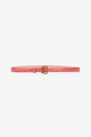 ${brand} Cintura Rosa In Pelle Con Fibbia Serpente ${colorDescription} ${masterID}