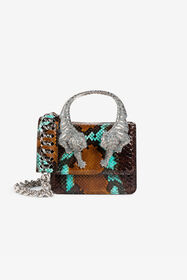 ${brand} Small Roar Crystal-Embellished Shoulder Bag ${colorDescription} ${masterID}