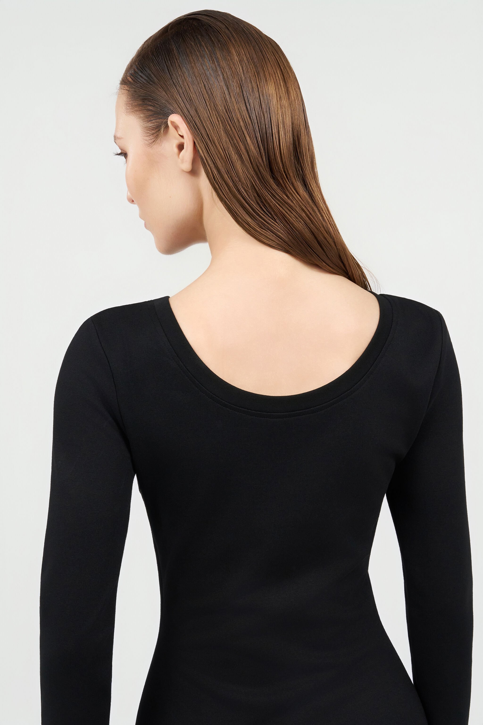 RC Mini Dress with Gold Embroidery BLACK WKR138-JV027