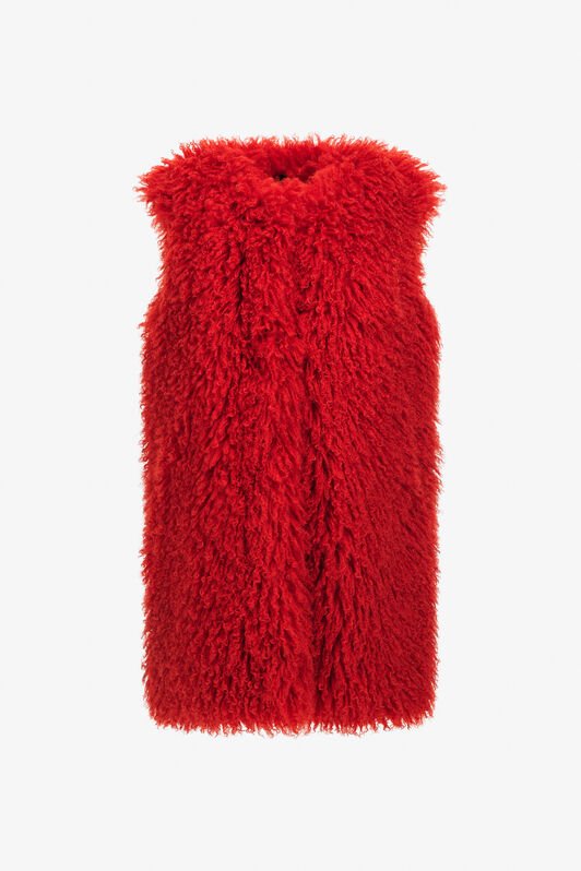 JC Just Cavalli Eco-fur Rot TFT155-TF222