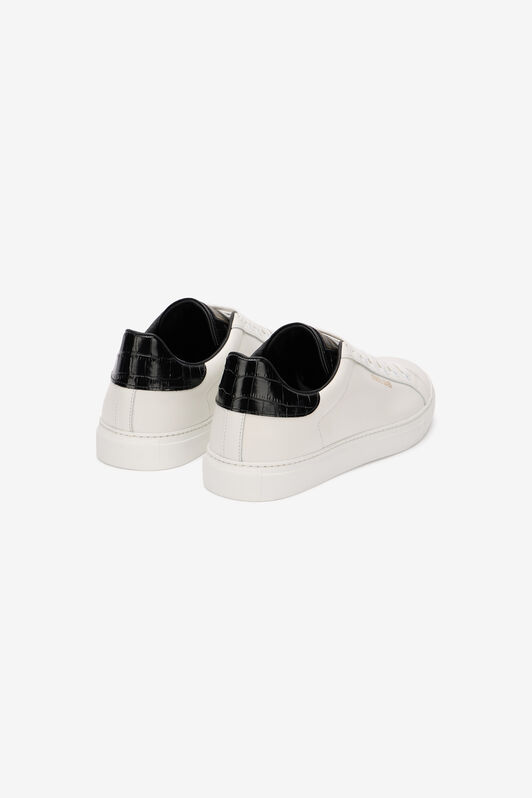 RC White Low Top Sneakers RC White Low Top Sneakers WHITE/BLACK SOS00A-PZ598
