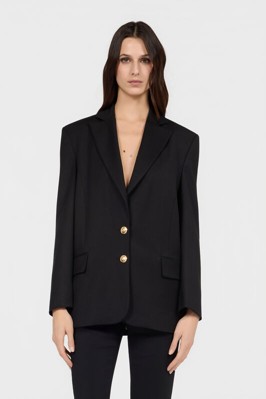 JC Schwarze Maßgeschneiderte Jacke BLACK VFT304-VF454