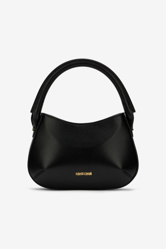 RC Black Leather Top Handle Bag with Monogram RC RC Black Leather Top Handle Bag with Monogram RC BLACK ROB00E-PZ085