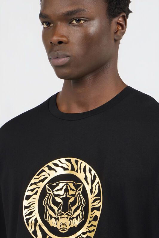 JC Black T-Shirt With Logo BLACK RRT934-RR196