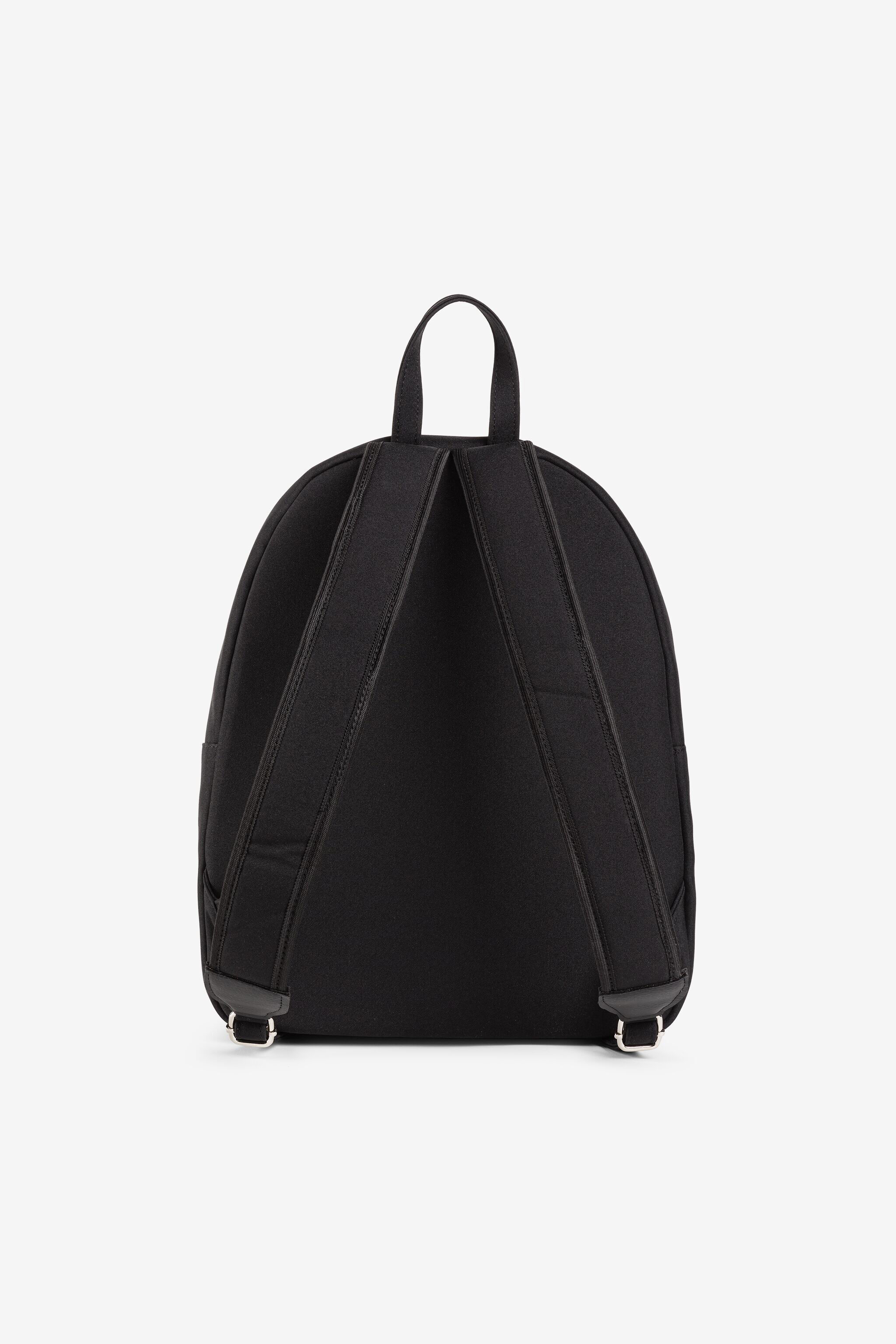 JU Logo-Embroidered Backpack NERO 191101 PJB038-SB040