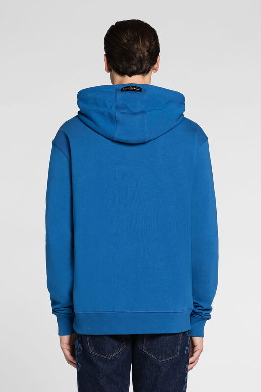RC Logo-print hoodie Blue QRT69G-CF050