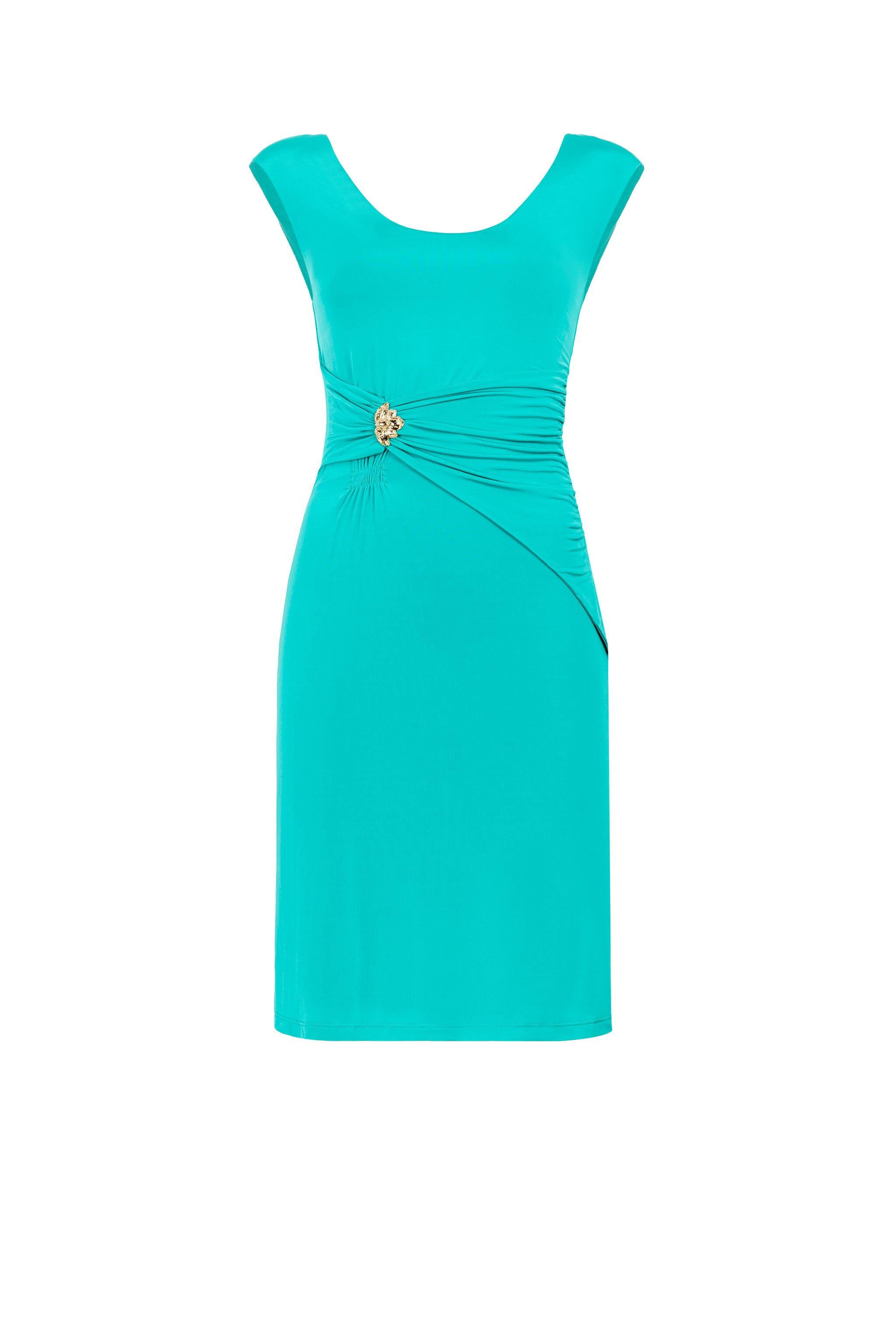 RC Ruched Dress Light blue FST101-JT003
