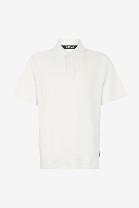 JC Polo With JC Monogram Embroidery JC Polo With JC Monogram Embroidery WHITE UFT020-UF040