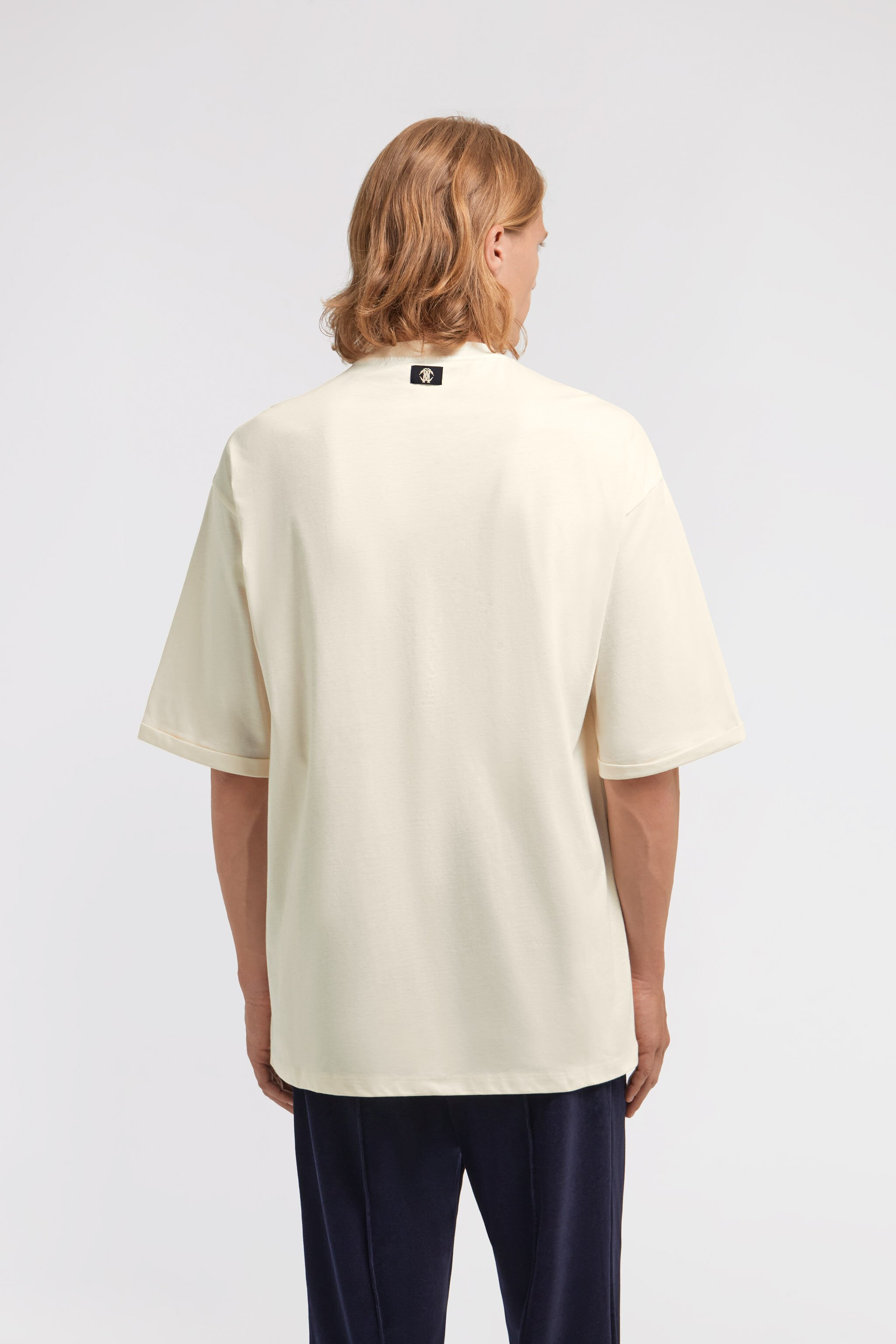 RC T-shirt with Snake Elfenbein TRT62I-JD060