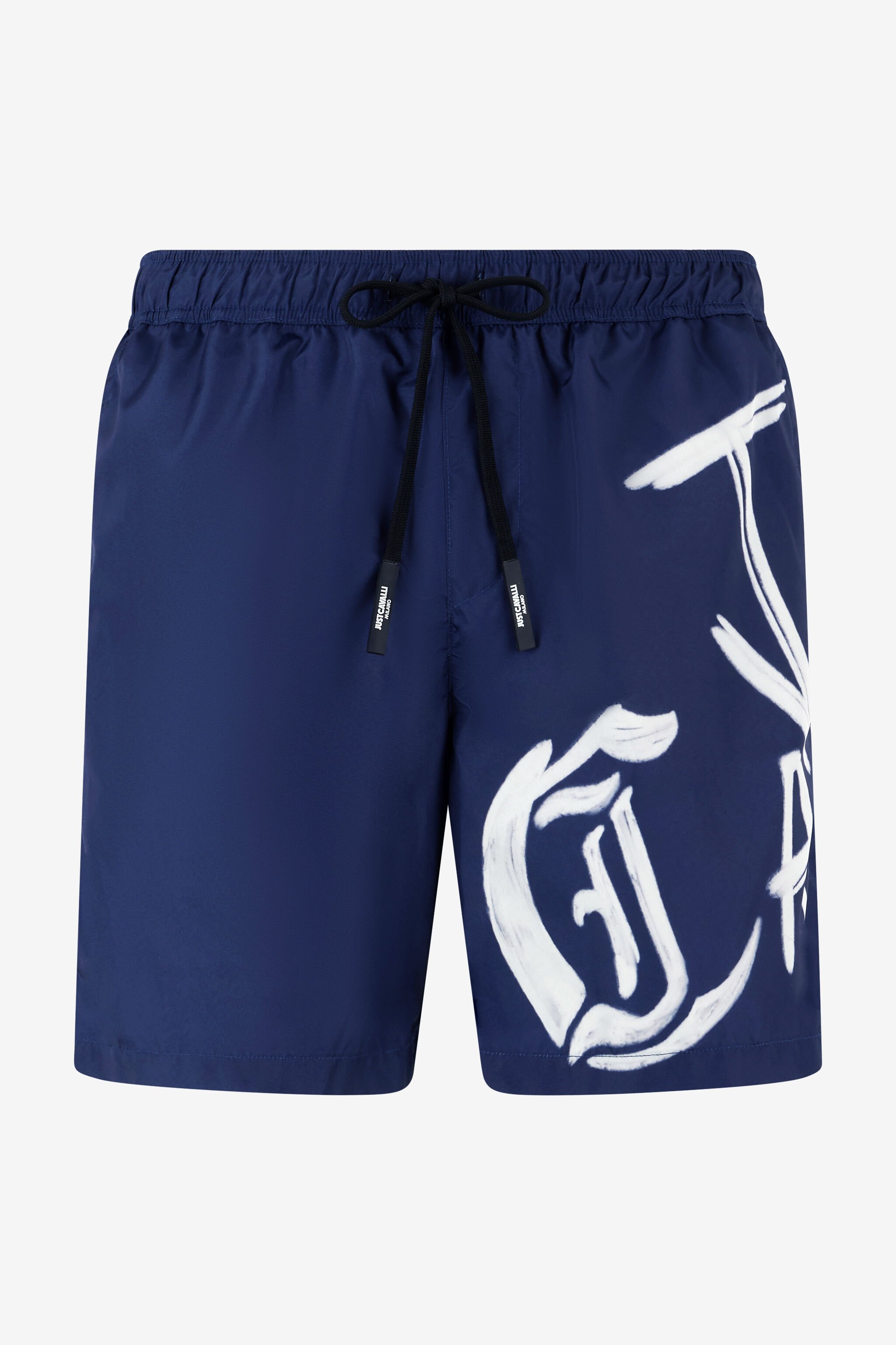 JC Badeshorts Mit Schriftzug Dunkelblau UFT079-UF118