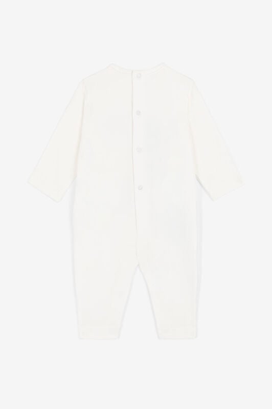 JU Seascape-Print Babygrow Set Light blue OJT812-ISA2J