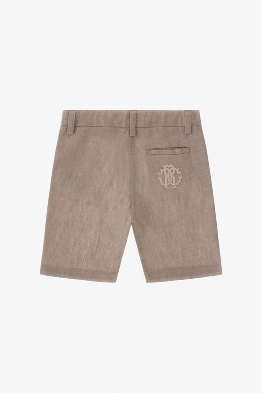 RC RC Monogram denim shorts Hellbraun SJT21A-LC001