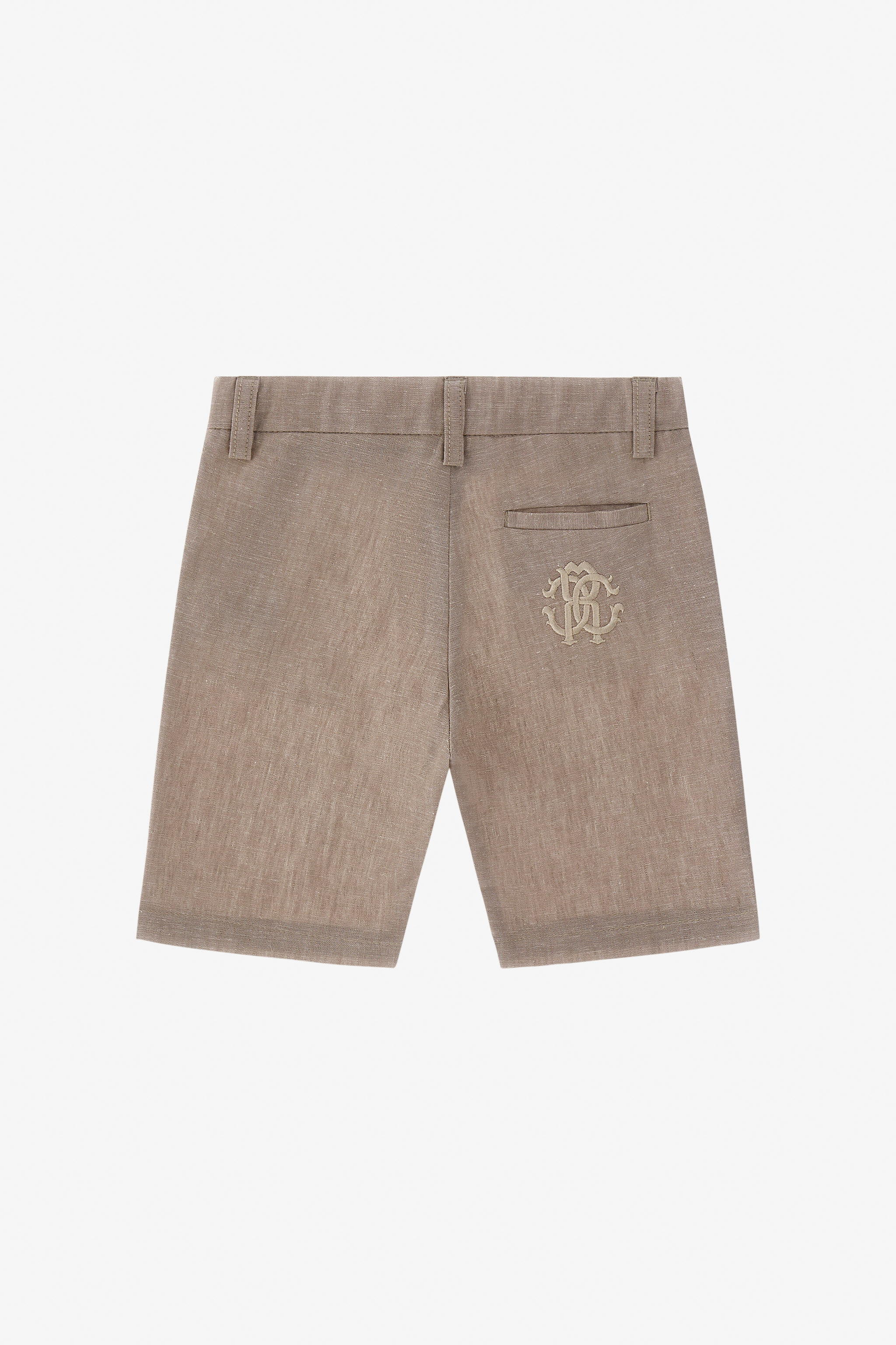 RC RC Monogram denim shorts Hellbraun SJT21A-LC001