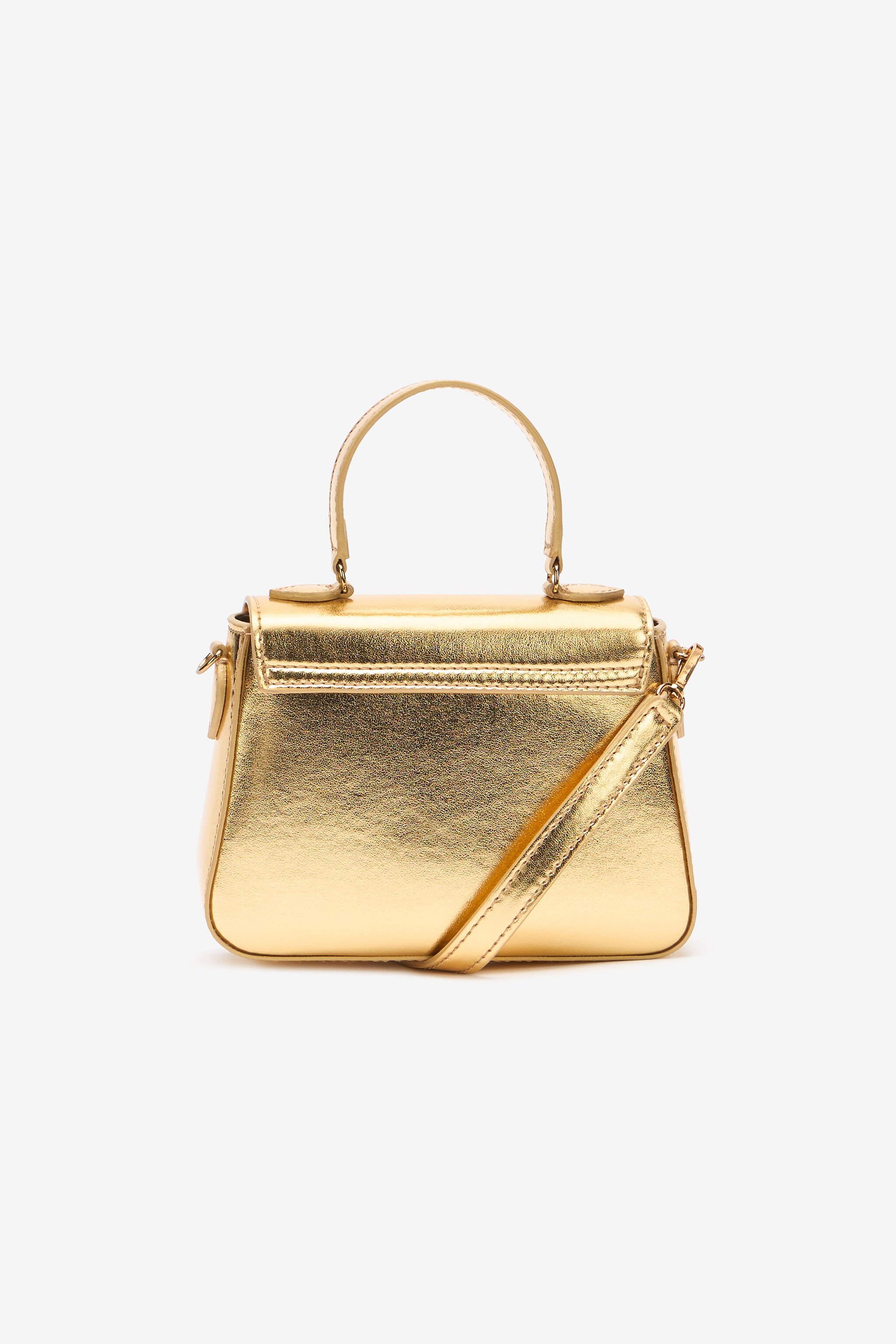 JU Mini Bag Mit Monogramm Mirror Snake GOLD UJB00B-ABJ04