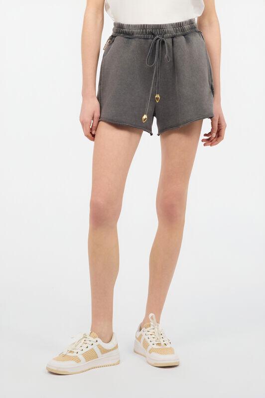 JC Shorts With Logo On The Back JC Shorts With Logo On The Back Dark gray UFT097-UF148
