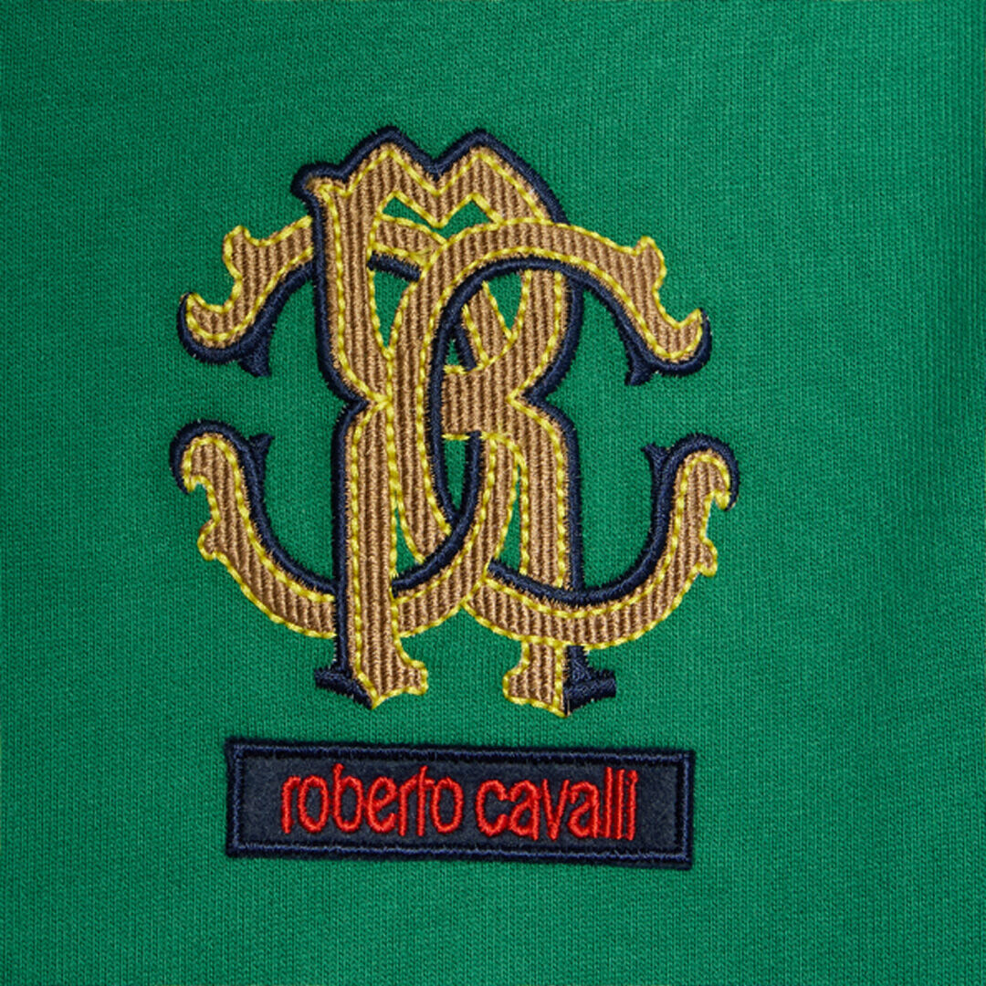 JU Green Hoodie with RC Monogram GREEN VJT68E-CF050