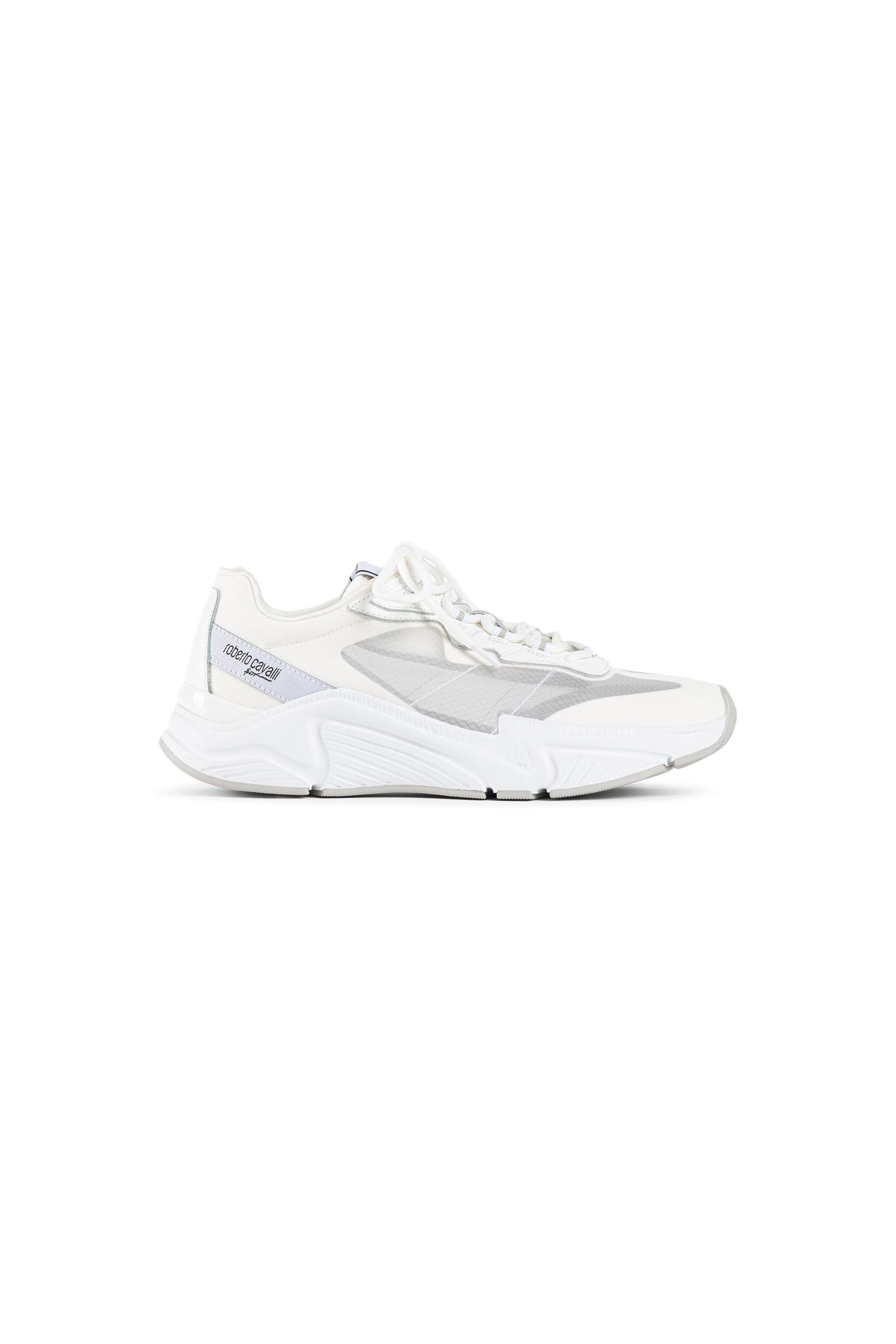 UG Logo-Print Panelled Sneakers OPTIC WHITE MYX15Y-FT198
