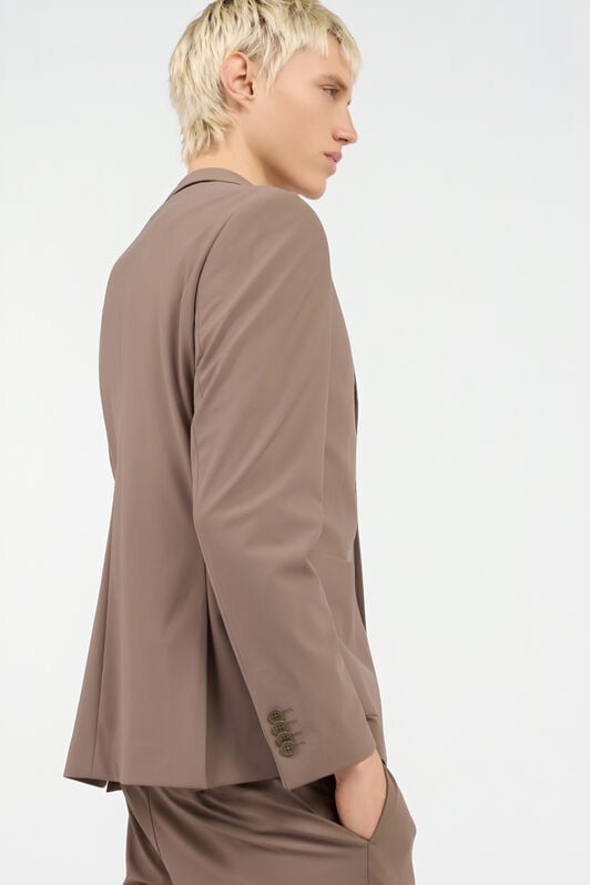 RC Taupe Single-Breasted Suit BROWN QOT40M-4GO01