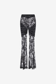 ${brand} Black Flare Transparent Trousers ${colorDescription} ${masterID}