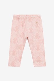 JU 3D Monogram Print Trousers ROSE TJT205-JFL99