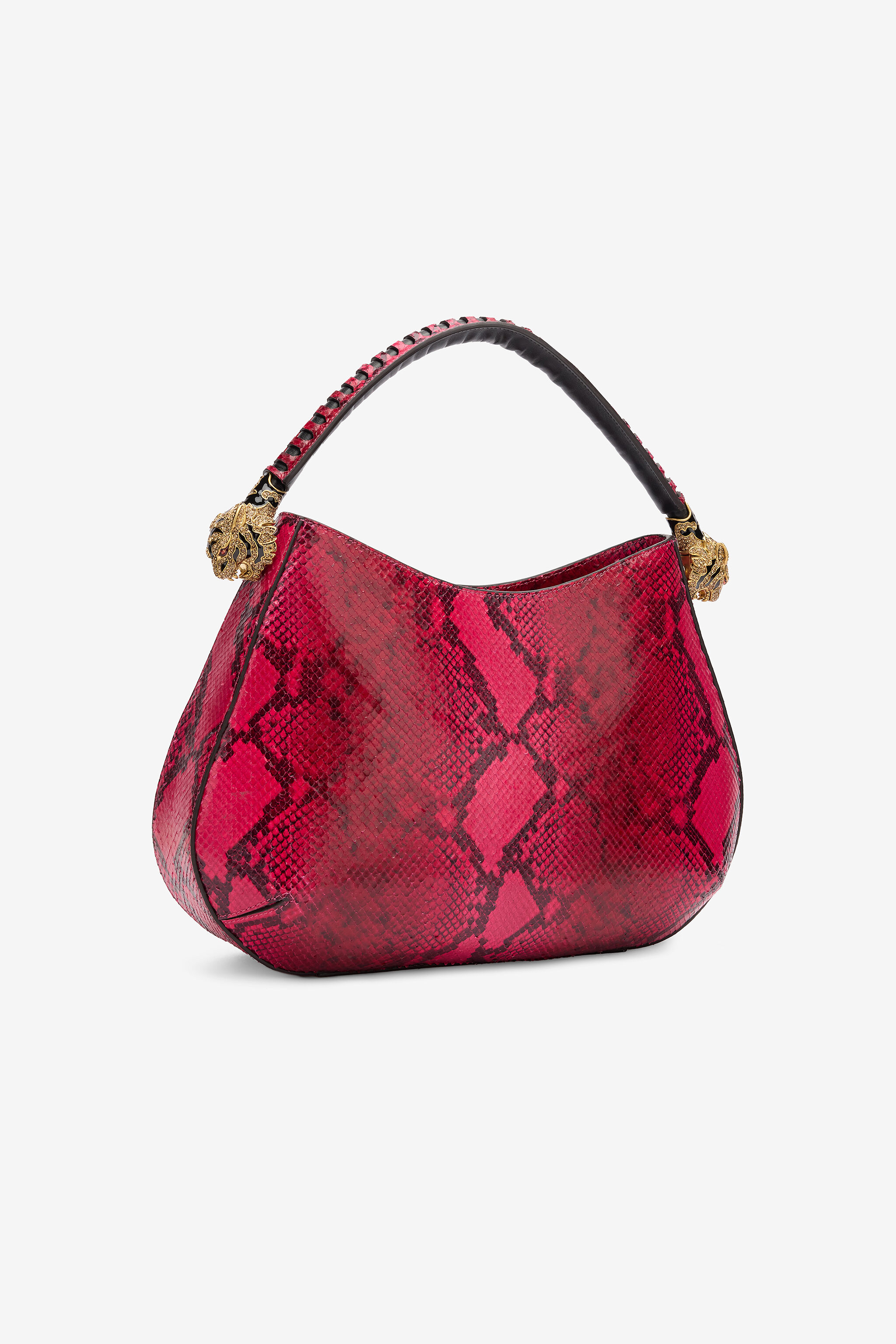 RC Python-Print Hobo Roar Bag Fuchsia TKB022-PZP02