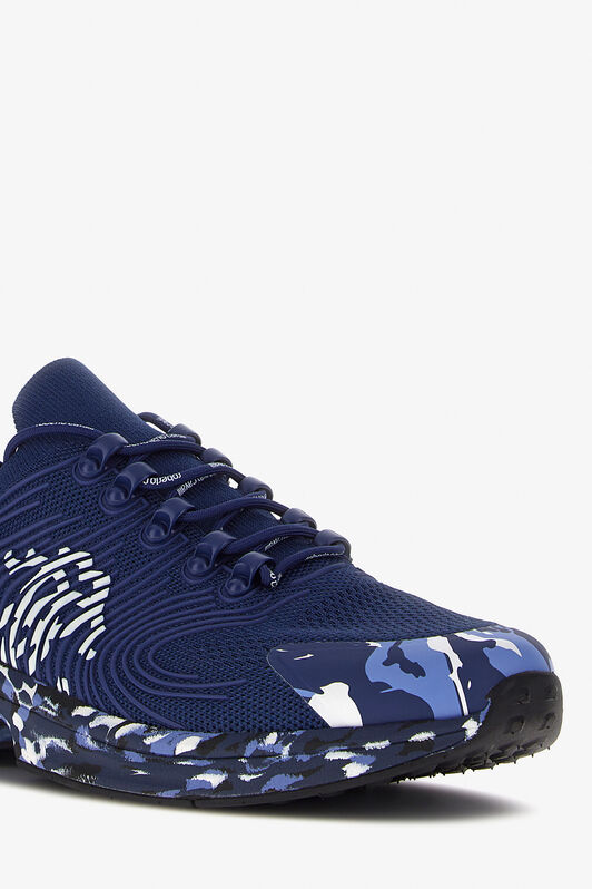 RC Sneakers with Monogram Mirror Snake Dark blue JSS02A-FT003