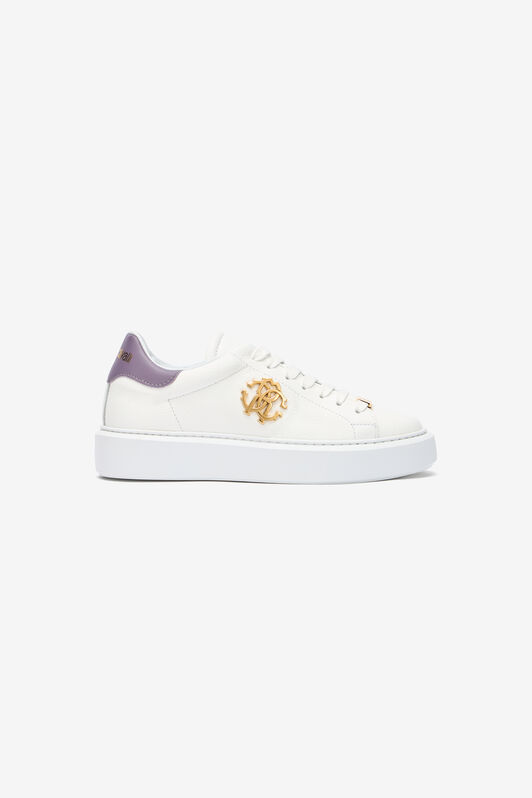 RC RC Monogram Sneakers RC RC Monogram Sneakers White/purple KOS00E-PNO01