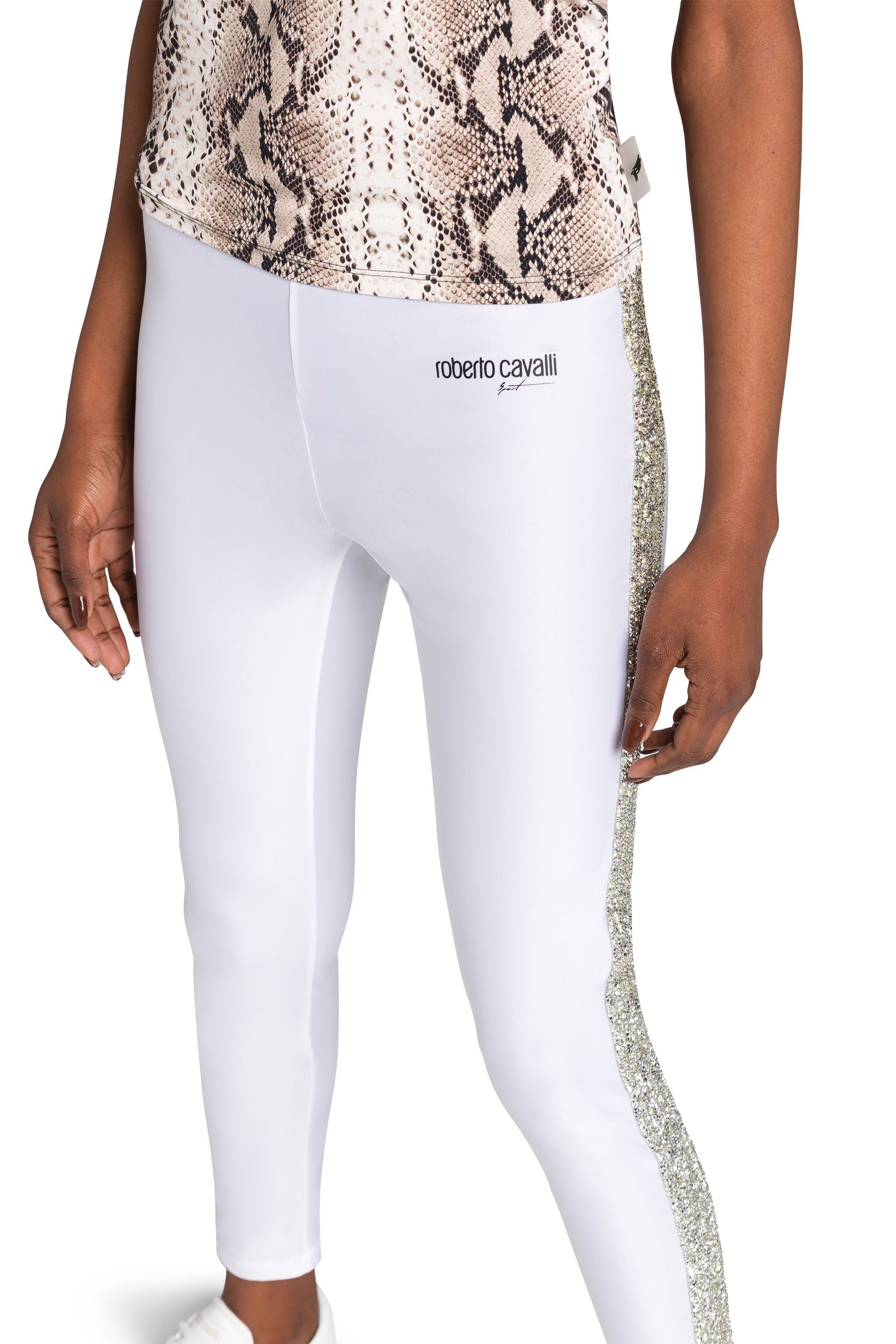 UG Legging crop à paillettes OPTIC WHITE MYY09P-NZ027