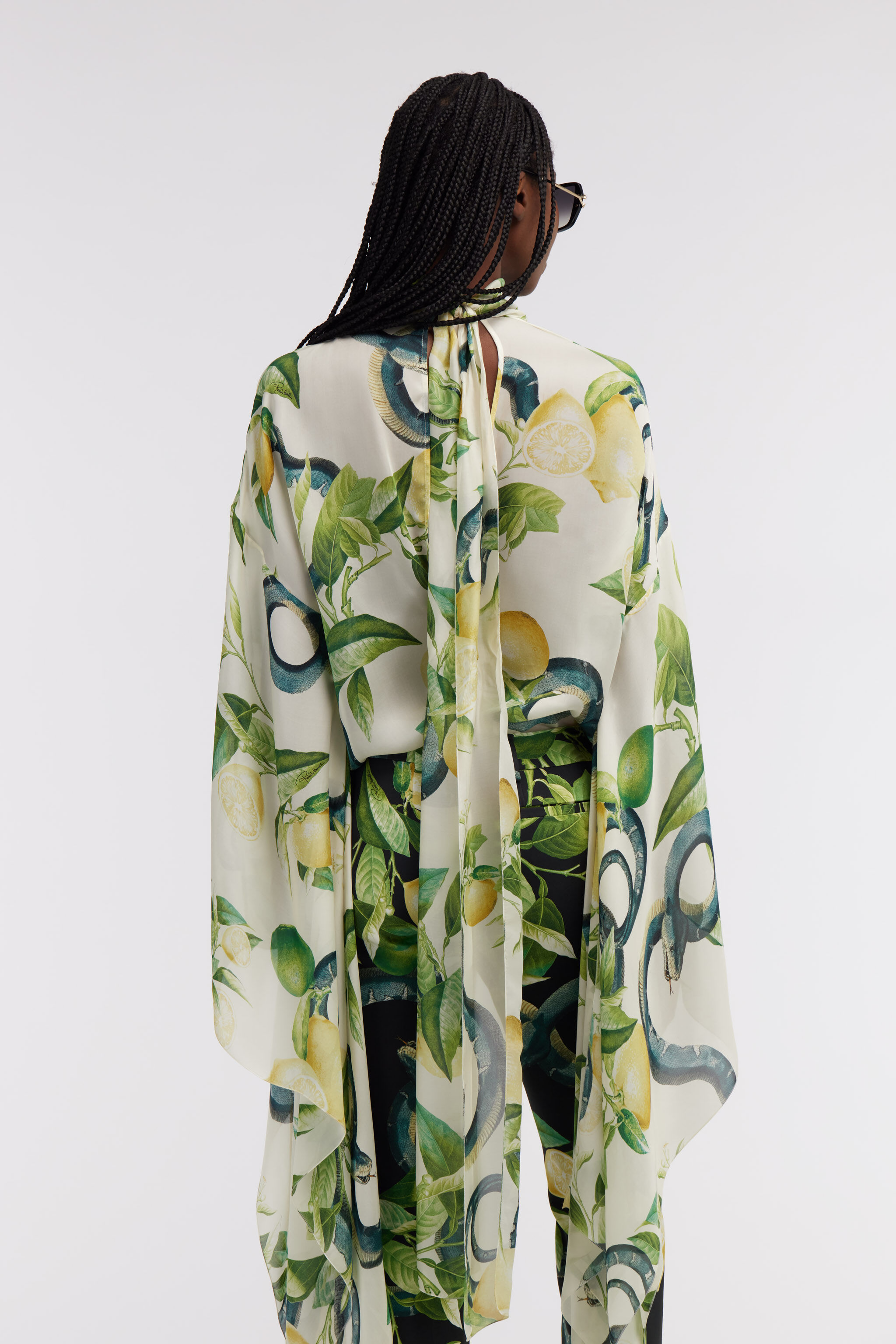 RC Lemon print shirt Ivoire SKT702-CTI89