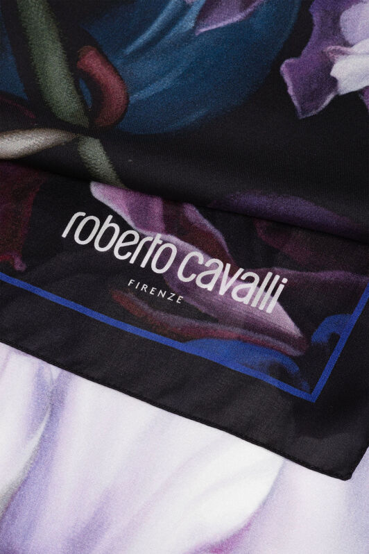 RC Floral-Print Silk Scarf MULTICOLOR ISZ00A-2NF28