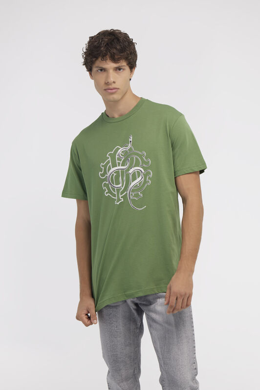 RC T-shirt with Snake print Green NOT60T-JD060