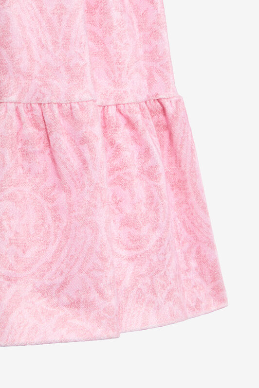 JU Baby Pink Dress with Floral Print BABY ROSE VJT106-3RP28