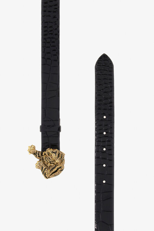 RC Belt with gold buckle Black TKC002-PZ975