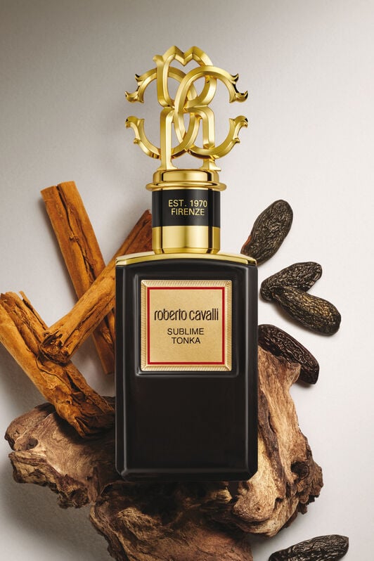 RC ROBERTO CAVALLI GOLD COLLECTION SUBLIME TONKA EAU DE PARFUM 100 ML RC ROBERTO CAVALLI GOLD COLLECTION SUBLIME TONKA EAU DE PARFUM 100 ML Noir SAW023-SA031