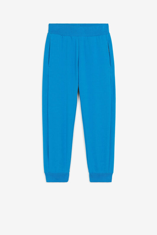 JU Pantalón de chándal con logotipo JU Pantalón de chándal con logotipo Azul QJT240-CF050