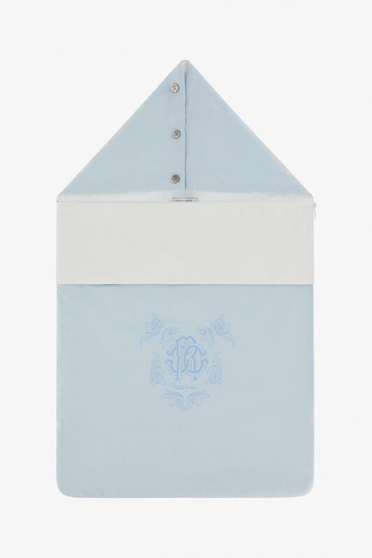 JU Sleeping Bag With RC Monogram And Decorations BABY BLUE TJT813-JD001